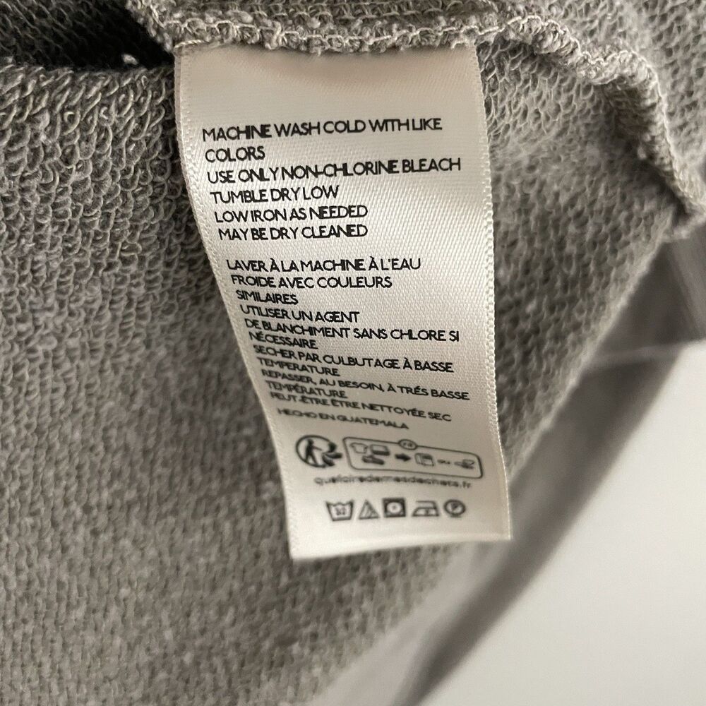 We The Free Womens L Dolphin Gray Camden Cozy Oversize Sweatshirt - Picture 5 of 7